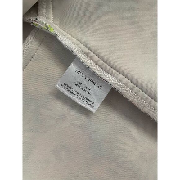 Veronica Beard Red Scuba Hothouse Floral Skirt Size 4 - Picture 5 of 9